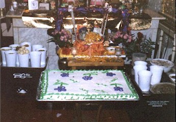 Krishna's birthday cake!