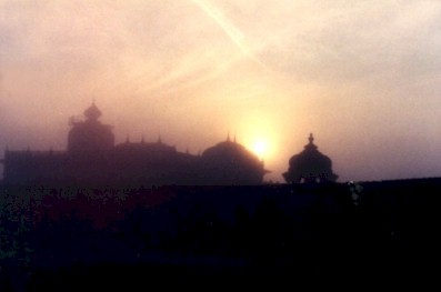 Palace at dawn